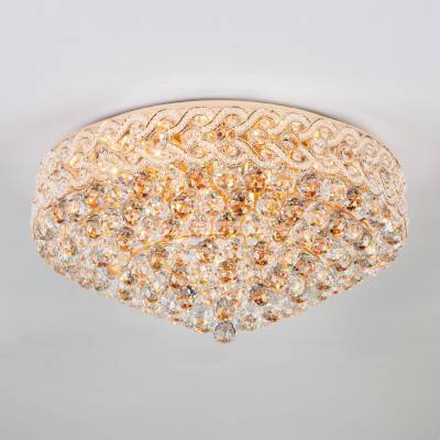 Купить Люстра с хрусталем Eurosvet Anika 3296/16 золото/прозрачный хрусталь Strotskis Ям