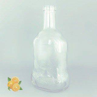 Купить Стеклянная коньячная бутылка 500 мл Павлин