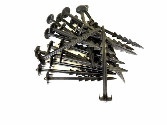 Купити Купити Колышки пластиковые универсальные Агро для крепления агроволокна и агропленки 170 мм в Україні в Україні