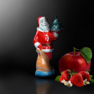 Подарочная бутылка &quot;Санта с елкой&quot; 1 л