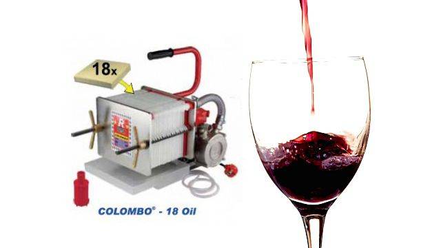 Автоматический фильтр пресс Colombo 18 Oil Телекс