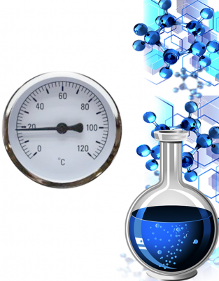 Термометр осьовий біметалевий ТБ63-О (кл.2.5) Муха