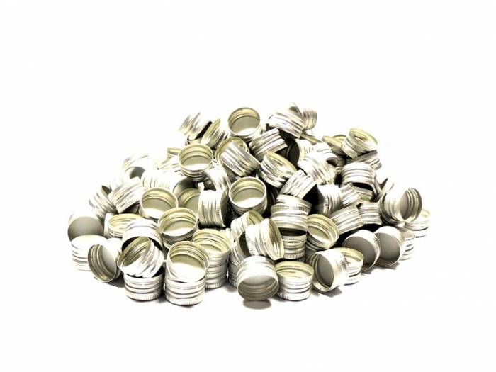 Крышка алюминиевая с готовой винтовой резьбой Стронг 28 х 18