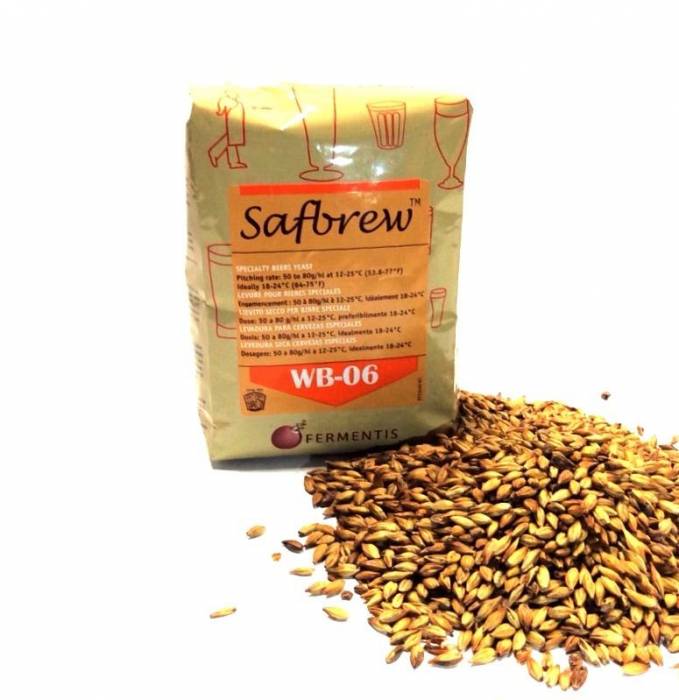 Дрожжи для пшеничного пива Ферментис WB-06 упаковка 500 г