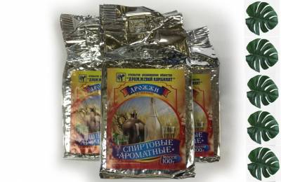 Спиртовые ароматные дрожжи мята 100 гр Иджиль