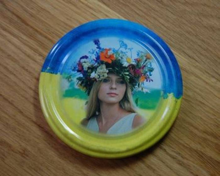 Купити Купити Крышка Твист-Офф Оксана Українка 82 мм Делевинь в Україні в Україні