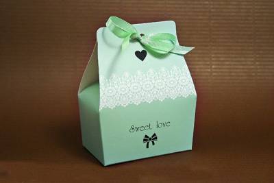 Бонбоньерка Пенелопа ментоловая