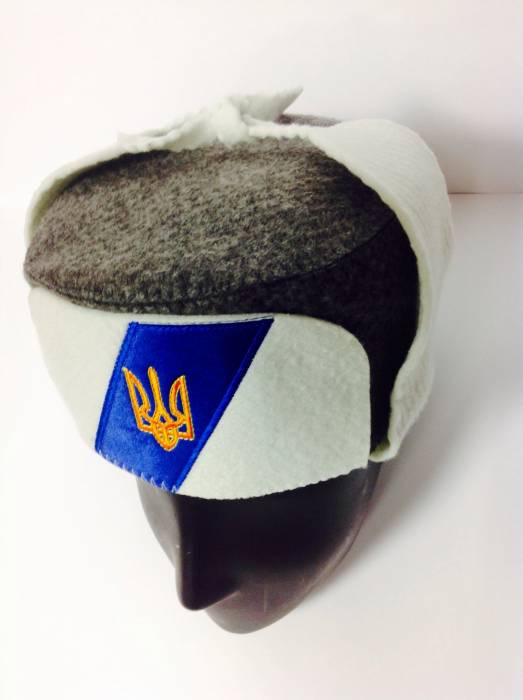 Шапка для бани с украинским гербом