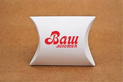 Купить Коробочка Фенди белая с логотипом