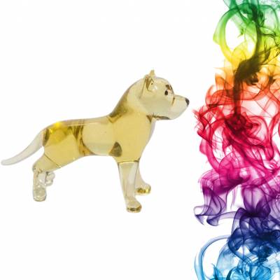 Сувенир из стекла Питбуль Алвсбин