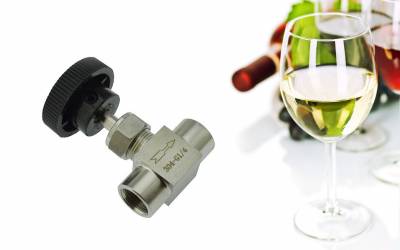 Игольчатый кран из нержавеющей стали 1\4 Морони