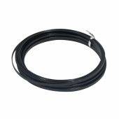 Купити Купити Flat Embossed Aluminium Wire  из алюминия, анодированная  100 гр, 8 м x 1 мм  черная   в Україні в Україні