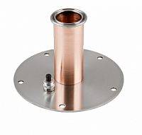 Крышка под 5 шпилек медная кламп Мюид