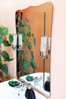 Купить зеркало с подсветкой 720 x 440 (900 x 620) мм Летучая