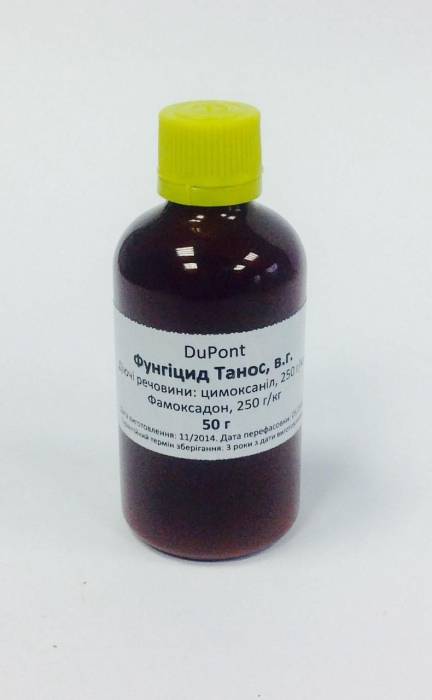 Фунгицид Танос от болезней картофеля