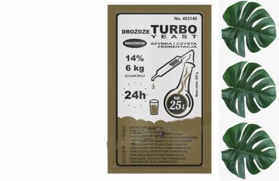 Спиртовые дрожжи Turbo 24 часа 205 грамм Дабки