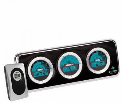 Беспроводная метеостанция барометр RCC 3 кольца Цедзына