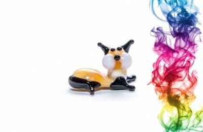 Сувенир из стекла Кот Йиглава