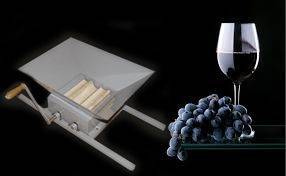 Дробилка механическая для винограда 