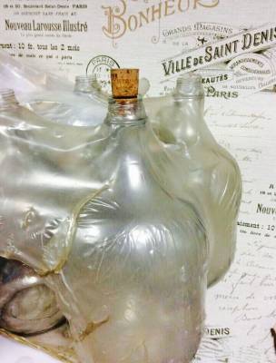 Винный бутыль - с ручкой 5 литров 1 2