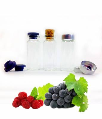 Маленькая стеклянная бутылочка Миля прозрачный флакон с узким горлом 10 мл купить в Киеве Москве