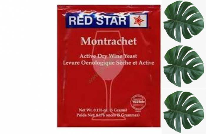 Винные дрожжи Red Star Montrachet 5g Манго