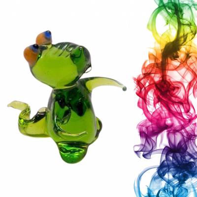 Сувенир из стекла Ящерица Бесацио