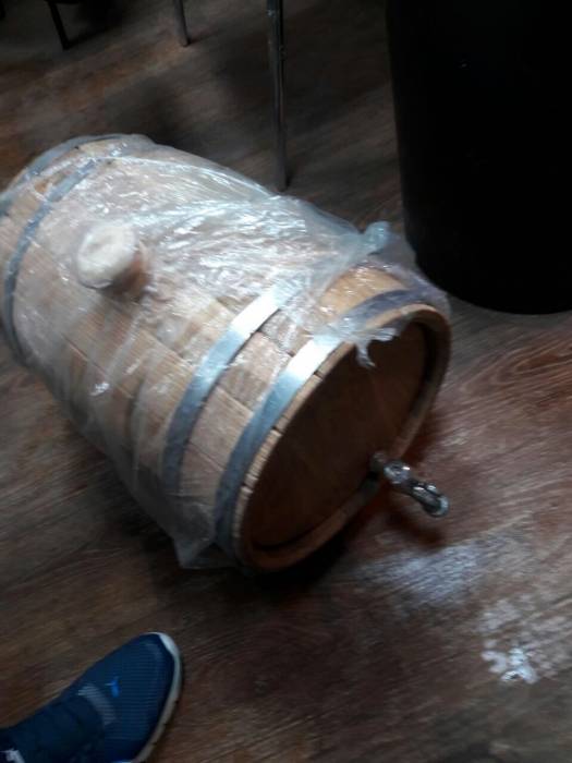 Купить Ведро-водопад для бани и сауны 20л Ночной дозор