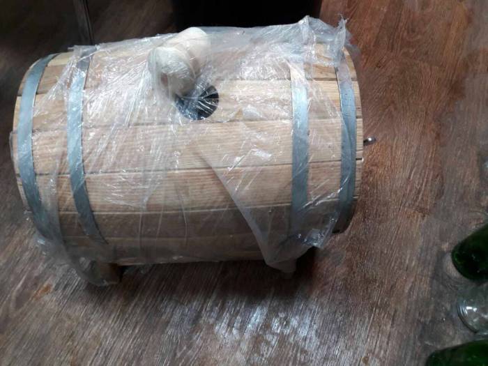 Купить Ведро-водопад для бани и сауны 20л Ночной дозор