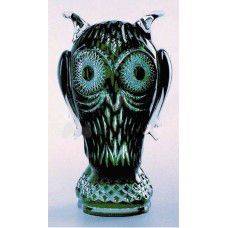 Хрустальная сова в накладке 