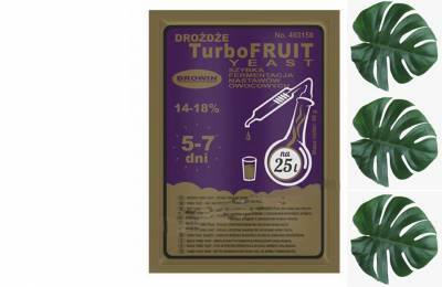 Спиртовые дрожжи TurboFruit 40 грамм Даброва