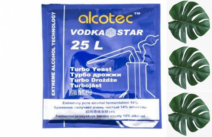 Продажа Дрожжи спиртовые активные Alcotec Vodka Star Гепард