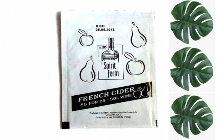 Купити Купити Винные дрожжи для сидра French Cider 8 грамм Нолькун в Україні в Україні