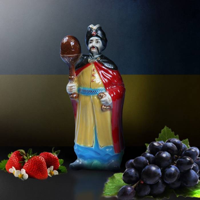 Керамический штоф "Гетьман с булавой" 1 л