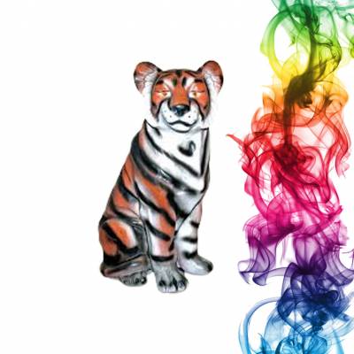  Садовая фигура купить Тигренок высота 48 см облепиха