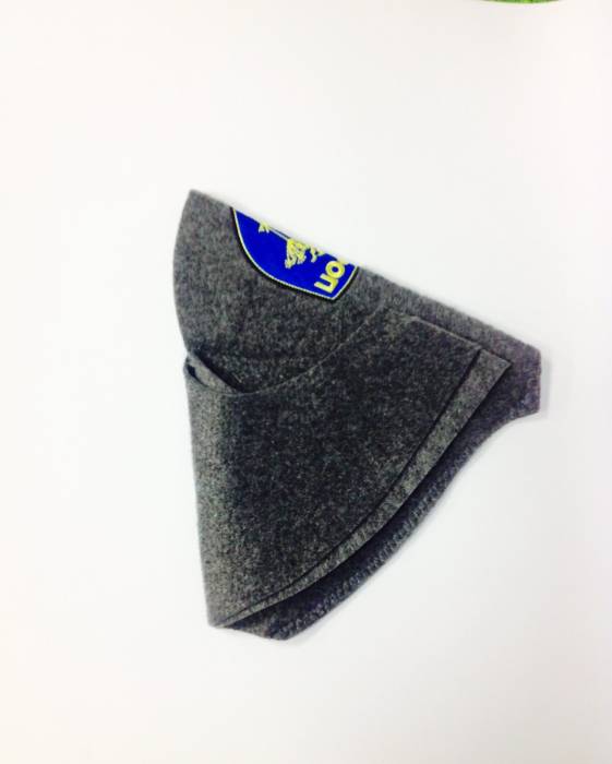 Шапка для бани «Буденовка» с вышивкой «укроп»