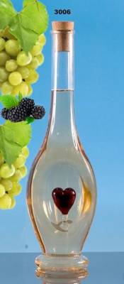 Бутилка з серцем