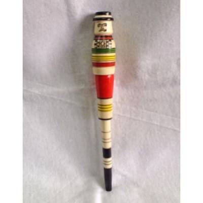 Деревянная шариковая ручка гуцул с интимом Синевир