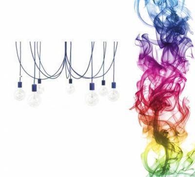 Купить Люстра Spider Color Сератия