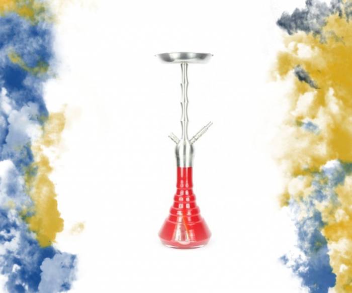 Кальян Kaya Shisha (Германия) Red Windows INOX 630CE-T Click 2S