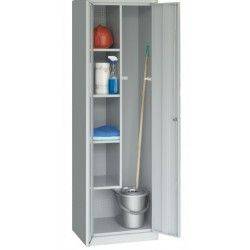 Хозяйственный металлический шкаф для уборочного инвентаря Скачок