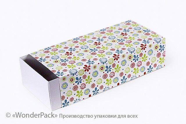 Купити Купити Купить Коробочка Пикардия с цветочным рисунком белая в Україні в Україні