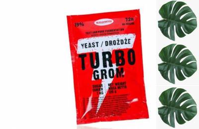 Продажа Турбо дрожжи Turbo Grom 120г Кугуар