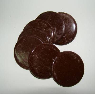 Сургучные таблетки темно-коричневые Какао