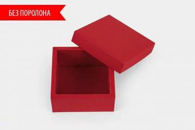 Коробка для бижутерии / ювелирки красная Большой Шантар