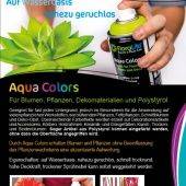 Купити Купити Floralife Aqua Color Spray 400ml Широкая площадь покрытия ,практически без запаха.Для работы с цветами и растениями ярко-желтый в Україні в Україні