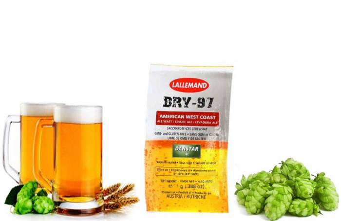 Купити Купити Пивные дрожжи BRY-97 11 грамм Фриз в Україні в Україні