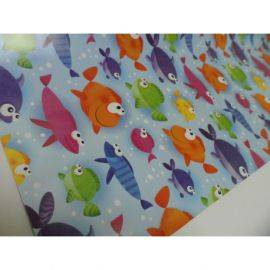 Мелованная бумага Рыбки