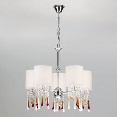 Купить Подвесная люстра с хрусталем Bogate's Glamour 300/5 Strotskis Булавала