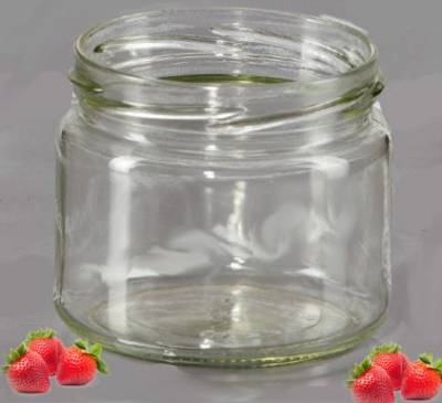 Банка стеклянная Яблоко 330 мл